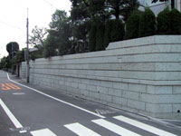 大谷石石塀