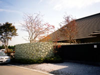 大谷石石塀